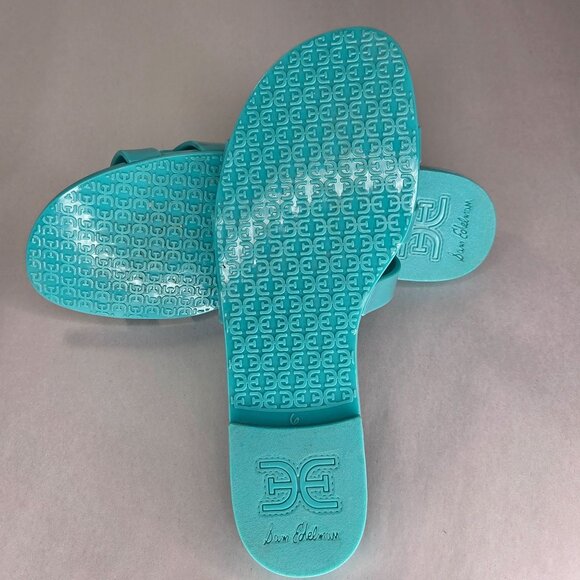 Sam Edelman Bay Jelly Women's Slip on Flat Pool Slides - Picture 5 of 7